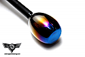 T1R Alex Eggo Titanium Shift Knob (Gradient Finish) M10 x 1.25 for Mitsubishi, Mazda, Nissan